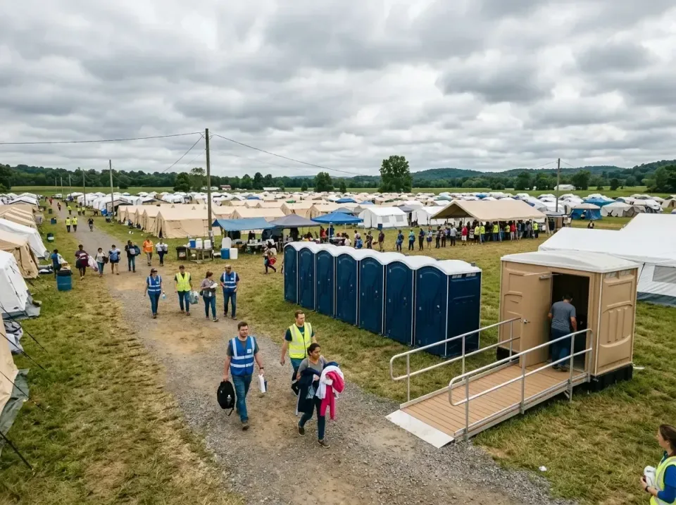 disaster-relief-camp-restrooms-010 — frequently asked questions, Dumpster & Portable Bathrooms Rental in Janesville, WI